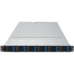 Asus RS500A-E12-RS12U-12W16B Barebone System - 1U Rack-mountable - Socket SP5 LGA-6096 - 1 x Processor Support - AMD Chip 