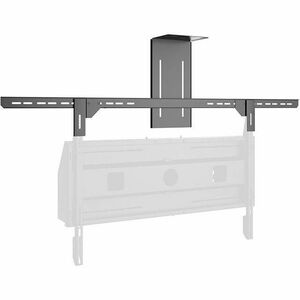 HAGOR Montageplatte für Kamera - Schwarz - Querformat - Höhenverstellbar - Bildschirmgröße: 218,4 cm bis 279,4 cm (110 Zol