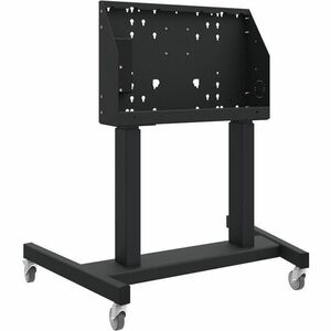 SmartMetals Display-Wagen - 120 kg Kapazität - 4 Rollen - Metall - 105,80 cm (41,65 Zoll) Breite x 77,20 cm (30,39 Zoll) T
