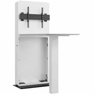HAGOR CON-Line Konferenztisch - Weiß Top - Schwarz Basis - 1812 mm Höhe x 800 mm Breite x 1380 mm Tiefe - Konferenz, Bespr