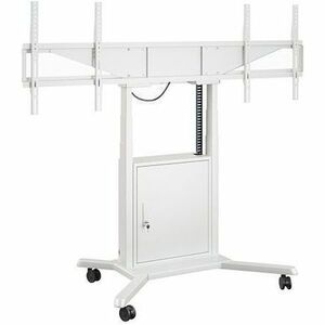 HAGOR Lift für Display - Weiß - Querformat - Höhenverstellbar - 2 Unterstützte(r) Display(s)Bildschirmgröße: 116,8 cm bis 