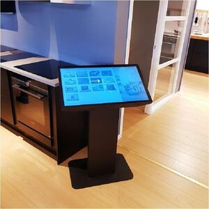 HI-ND Display Stand - Floor - Black