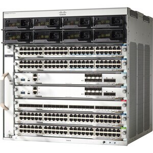Cisco Catalyst 9400 C9407R Manageable Switch Chassis - 3 Layer Supported - Modular - 10U - Rack-mountable