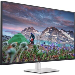 Dell UltraSharp U4323QE 43" Class 4K UHD LCD Monitor - 16:9 - Silver - 108 cm (42.5") Viewable - In-plane Switching (IPS) 