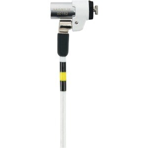 MOBILIS Bloqueio de cabo Para Tablet, Notebook - 1.80 m Cabo - Tecla bloqueada - Branco - Aço - Para Tablet, Notebook