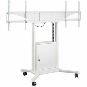 HAGOR Lift für Display - Weiß - Querformat - Höhenverstellbar - 2 Unterstützte(r) Display(s)Bildschirmgröße: 116,8 cm bis 