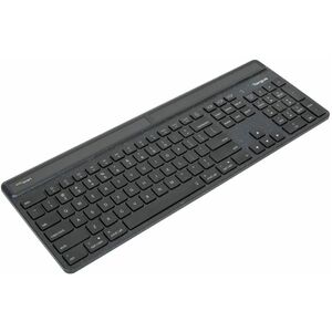 Targus Keyboard - Wireless Connectivity - English (UK) - Black - Bluetooth - Mac OS, iOS, Android, Windows, ChromeOS, iPad