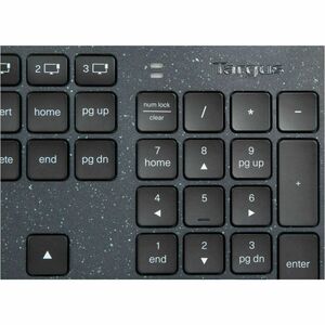 Targus AKB868UK Keyboard - Wireless Connectivity - English (UK) - Black - Bluetooth - 5 - Mac OS, iOS, Android, Windows, C
