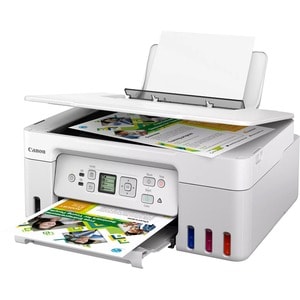 Canon PIXMA G3270 Wireless MegaTank Inkjet Multifunction Printer - Color - White - Copier/Printer/Scanner - 4800 x 1200 dp