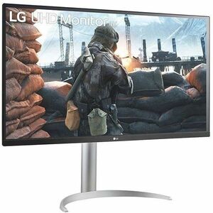 LG 32BP55U-B 32" Class 4K UHD LCD Monitor - 16:9 - Black, Textured Black - TAA Compliant - 31.5" Viewable - Vertical Align
