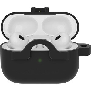 Sacoche de transport OtterBox Apple AirPods Pro, AirPods Pro (2e génération) - Black Taffy (Noir) - Résistant aux rayures,
