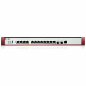 Dispositif de Securité de Réseau/Firewall ZYXEL ZyWALL USG FLEX 700H - 1 an(s) - Prévention contre les Intrusions - 12 Por