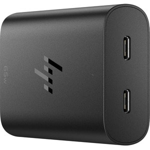 HP 65W GaN USB-C Laptop Charger. Purpose: Laptop, Power supply type: Indoor, Output voltage: 5,9,12,15,20 V. Product colou