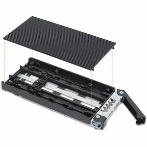 Icy Dock ToughArmor MB834TP-B Drive Bay Adapter PCI Express NVMe - 1 x SSD Supported - Metal