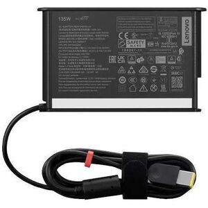 Lenovo ThinkCentre 135 W AC Adapter - 1 Pack - For PC - Saudi Arabia, Indonesia, Europe - 12.60 cm Cable - 120 V AC, 230 V