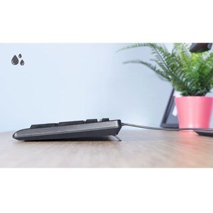 Trust Primo Keyboard - Cable Connectivity - USB 2.0 Type A Interface - Portuguese - Black - Membrane Keyswitch - 104 Key(s