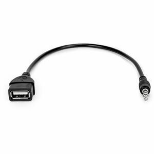 Rocstor USB-A (Female) To 3.5mm Audio Headphone Jack (Male) Adapter - 1 x USB 2.0 Type A - Female - 1 x Mini-phone Stereo 