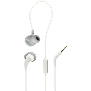 JBL Endurance Run 2 Wired Earbud, Behind-the-ear Stereo Earset - Binaural - In-ear - 20 Hz to 20 kHz