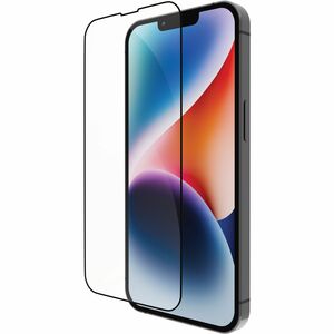 dbramante1928 ApS eco-shield 9H Plastic Screen Protector for iPhone 13 Pro, iPhone 13, iPhone 14 - Black Edge - For OLED i