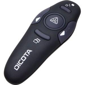 Pointeur de Présentation Laser Dicota - USB - Noir - Sans fil