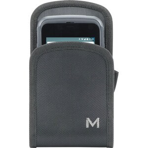 MOBILIS Carrying Case (Holster) Handheld Terminal, Smartphone, Tablet - Black - 1680D Polyester Body - Belt Strap - 180 mm