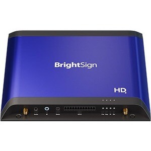 BrightSign Ultra HD HD1025 Digital Signage Appliance - 1080p - HDMI - USB - Serial - Wireless LAN - Ethernet - Blue