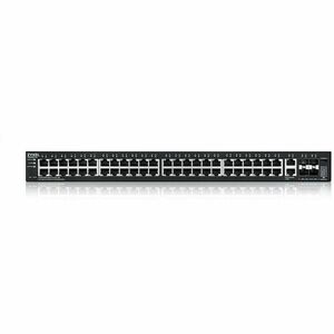 ZYXEL XGS2220-54 48-Port Gigabit L3 Managed and Nebula Pro Cloud Managed Switch with 4 SFP+ 10G Uplinks and 2 10G Ethernet