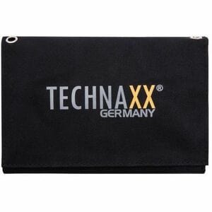 Technaxx 21W Solar Charging Case TX-207 - For Smartphone, Power Bank - Input connectors: USB - Foldable, Compact