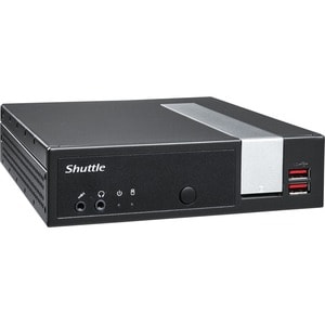 Shuttle XPC slim DL20NV2 Barebone System - Slim PC - Socket BGA-1338 - 1 x Processor Support - Intel Celeron N4505 2 GHz D