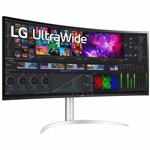 LG Ultrawide 40WP95XP-W 40 Zoll Klasse 5K2K WUHD Gekrümmter Bildschirm LCD-Monitor - 21:9 Format - Weiß - 101,6 cm (40 Zol