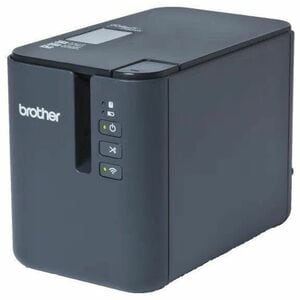 Brother PT-P900Wc Desktop Thermal Transfer Printer - Monochrome - Label Print - USB - Serial - Wireless LAN - With Cutter 