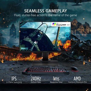 ViewSonic Elite XG2431 24" Class Full HD LED Monitor - 16:9 - Black - 60.5 cm (23.8") Viewable - In-plane Switching (IPS) 