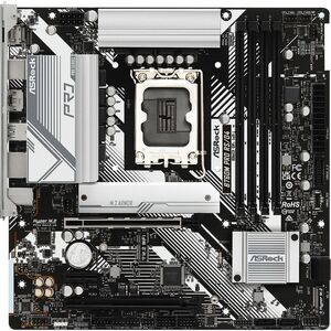 Placa base de escritorio para juegos ASRock B760M Pro RS/D4 - Intel B760 Conjunto de Circuitos Integrados - Socket LGA-170