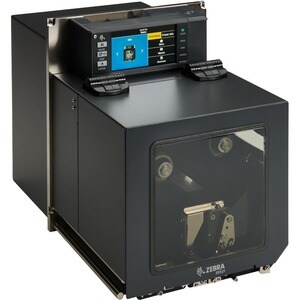 TT Printer ZE521; 6", 300 dpi, RH, UK/AU/JP/EU Cords, USB, Serial, Ethernet, Bluetooth 4.1, Dual USB Host, Color Touch, ZPL