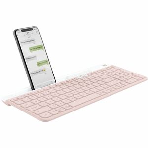 Logitech K580 键盘 - 无线 连接 - USB 接口 - 中文 - Bluetooth/RF - 10 m - 2.40 GHz - Windows 10, Windows 11, Linux, iPadOS 14, Androi