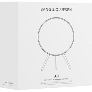 B&O Beosound A9 5th Gen Bluetooth Speaker System - 23 W RMS - Natural Aluminium - 33 Hz to 23 kHz - Wireless LAN
