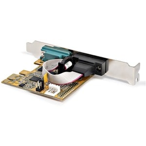 StarTech.com Serial Adapter - Low-profile Plug-in Card - 1 Pack - PCI Express 2.0 x1 - PC, Linux - 2 x Number of Serial Po