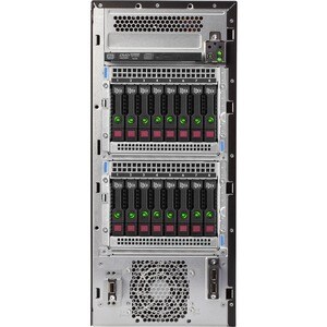 HPE ProLiant ML110 G10 4.5U Tower Server - 1 Xeon Silver 4210R 2.40 GHz - 16 GB RAM - Serial ATA/600 Controller - Intel C6