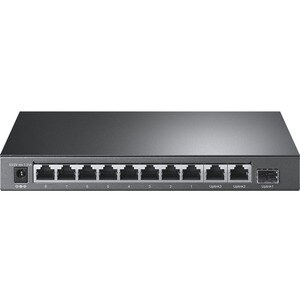 TP-Link TL-SL1311P 10 Ports Ethernet Switch - Fast Ethernet, Gigabit Ethernet - 10/100Base-TX, 1000Base-T, 1000Base-X - 2 