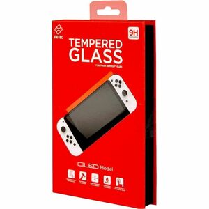 Blade 9H Tempered Glass Screen Protector for Nintendo - Transparent - For AMOLED Portable Gaming Console - Fingerprint Res