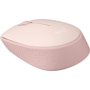 Logitech M171 Wireless Mouse - Optical - Wireless - Radio Frequency - 2.40 GHz - Rose - USB - 1000 dpi - Scroll Wheel - 3 