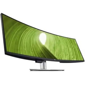 Dell UltraSharp U4924DW 49" Class Dual Quad HD (DQHD) Curved Screen LCD Monitor - 32:9 - Black - 124.5 cm (49") Viewable -