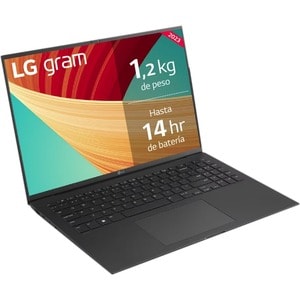 Portátil - LG gram 16Z90R-E.AD75B 40,6 cm (16") - WQXGA - 2560 x 1600 - Intel Core i7 13 Gen i7-1360P 2,20 GHz - 32 GB Tot