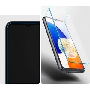 Spigen GLAS.tR SLIM 9H Tempered Glass Screen Protector - Clear - 2 - For LCD Smartphone