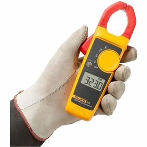 Fluke 323 True RMS Clamp Meter - 600 V, 400 A AC - 600 V DC - CAT III 600V - Data Hold