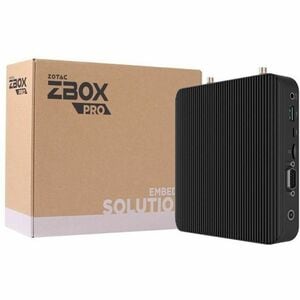 Zotac ZBOX PRO edge CI342 Desktop Computer - Intel Pentium N6415 - 16 GB - 250 GB SSD - Mini PC - Intel Chip - Windows 10 