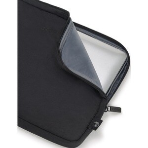 Dicota Eco BASE Tasche (Sleeve) für 30,5 cm (12 Zoll) bis 31,8 cm (12,5 Zoll) Notebook - Schwarz - 300D x 300D Polyethylen