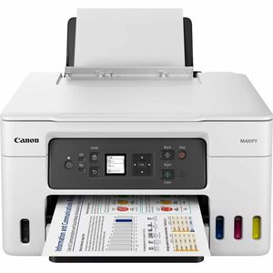 Canon MAXIFY GX3050 Wireless MegaTank Inkjet Multifunction Printer - Colour - White, Black - Cloud/Copier/Printer/Scanner 