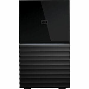 WD My Book Duo WDBFBE0440JBK-EESN 44 TB Desktop Hard Drive - External - Storage System Device Supported - USB 3.2 (Gen 1) 
