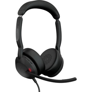 Jabra Evolve2 50 Headset - Stereo - USB Type A - Wired/Wireless - Bluetooth - 98.4 ft - 20 Hz to 20 kHz - On-ear - Binaura